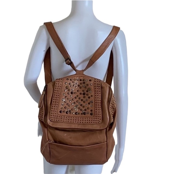 Anthropologie Handbags - Anthropologie Viola Castellani Studded Backpack